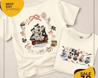 Comfort Colors® Disney Cruise Line Pirate Night Shirt | DCL Pirate Crew Tee | Disney Pirate Ship Shirt | Matching Family Cruise Shirts