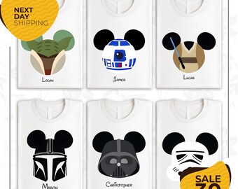 Disney Star Wars T-Shirt | Darth Vader Tee | Disneyland Family Vacation | Death Star Tee | Star Wars Stormtrooper Shirt