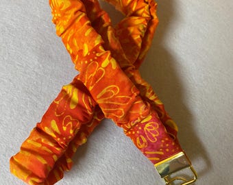 Smycz Scrunchie Orange
