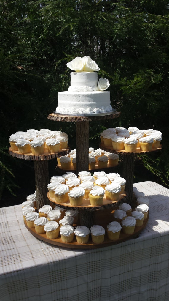 Rustic Wedding Cake Stands 8