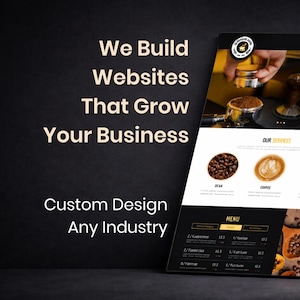 Sviluppo di siti Web aziendali personalizzati e negozi online, SEO reattivo e ottimizzato, veloce