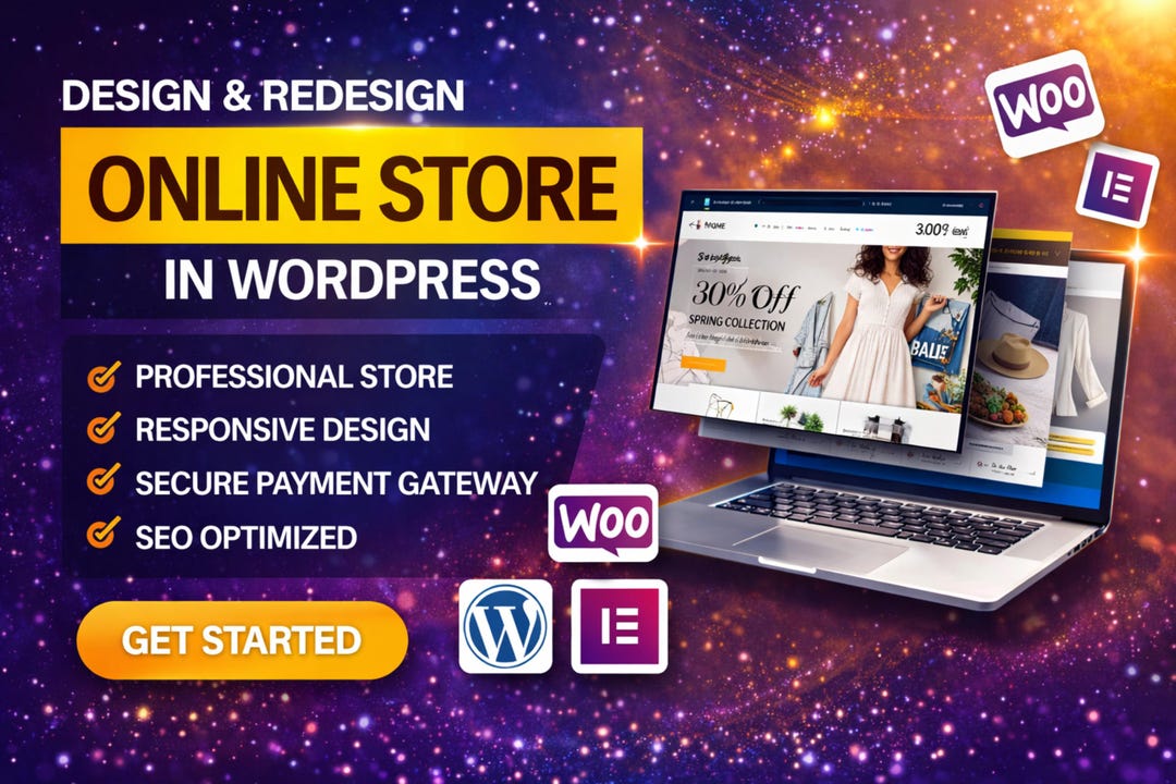 Launch Your Online Store With a Custom Ecommerce Website, Full Setup ...