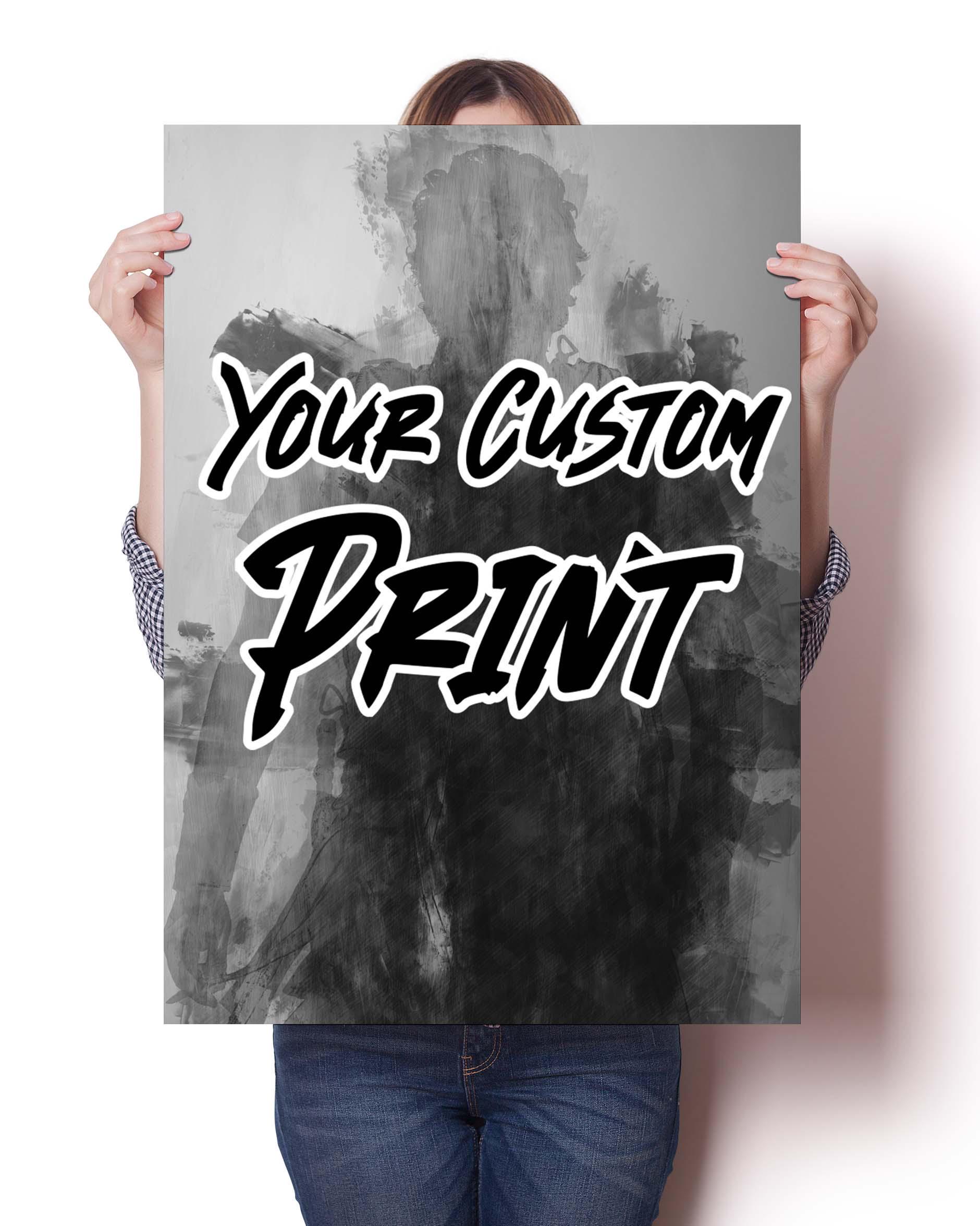 Custom Print From Your Photo, Personalized Poster. Canvas Print - Etsy