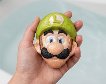 Level Up Badebombe – Retro Gamer Inspiriert | Badekomet | Handbemalter Fizzy Gamer