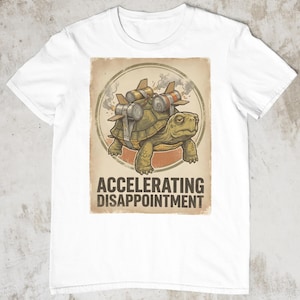 Maglietta con servizio clienti, umorismo nero, delusione crescente, grafica tartaruga e razzo, esaurimento da ufficio, sopravvivenza alle riunioni, maglietta divertente da regalare