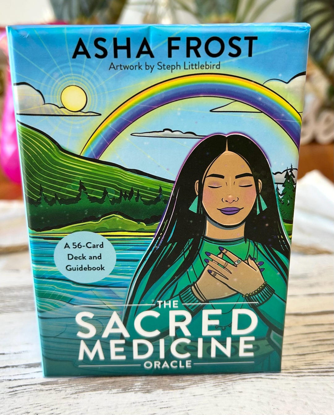 The Sacred Medicine Oracle | Asha Frost | 56 Cards + Guidebook | Gently ...