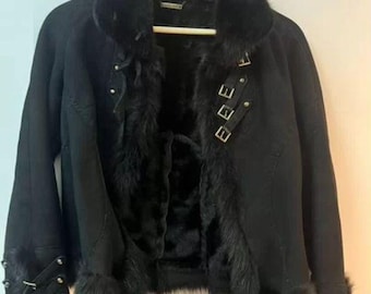 Roberto Cavalli sheepskin sheep fur сoat