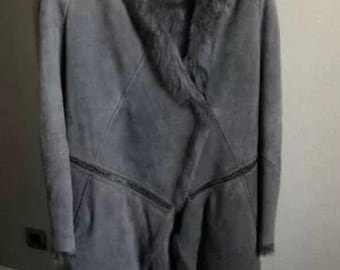 Roberto Cavalli sheepskin shearling coat