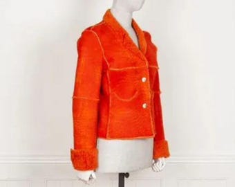 Chanel sheepskin, shearling coat