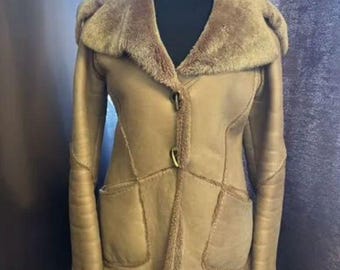 Roberto Cavalli sheepskin shearling coat