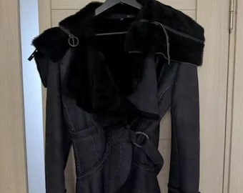 Roberto Cavalli sheepskin, shearling coat
