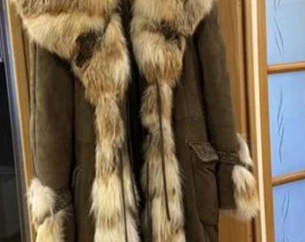 Roberto  Cavalli sheepskin  shearling coat