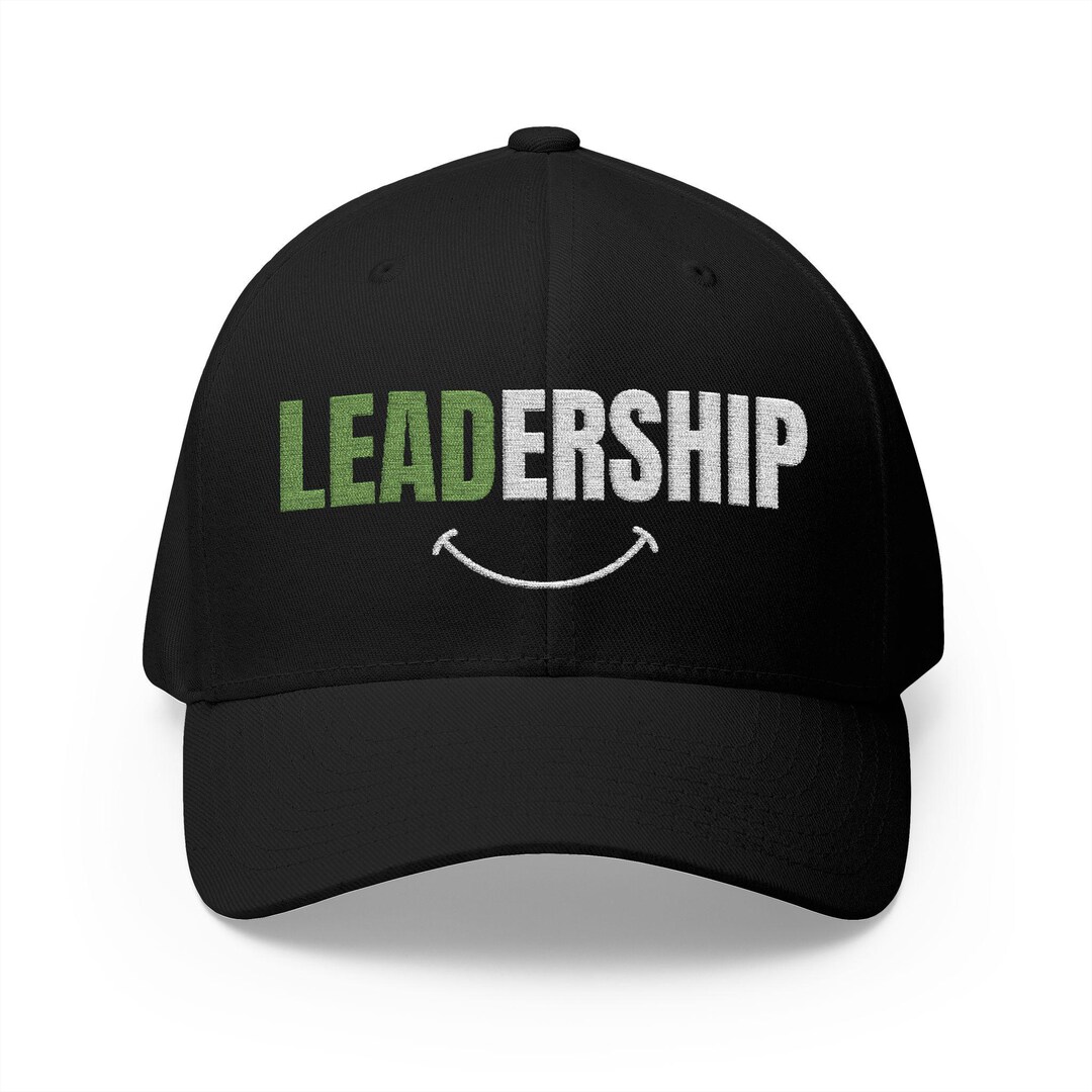 Leadership Flexfit Hat | Motivational Leadership Cap | Coach Hat ...