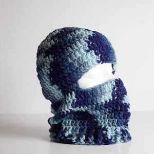 Crochet Unisex Ski Mask Pattern-Beginner friendly (PDF Download)