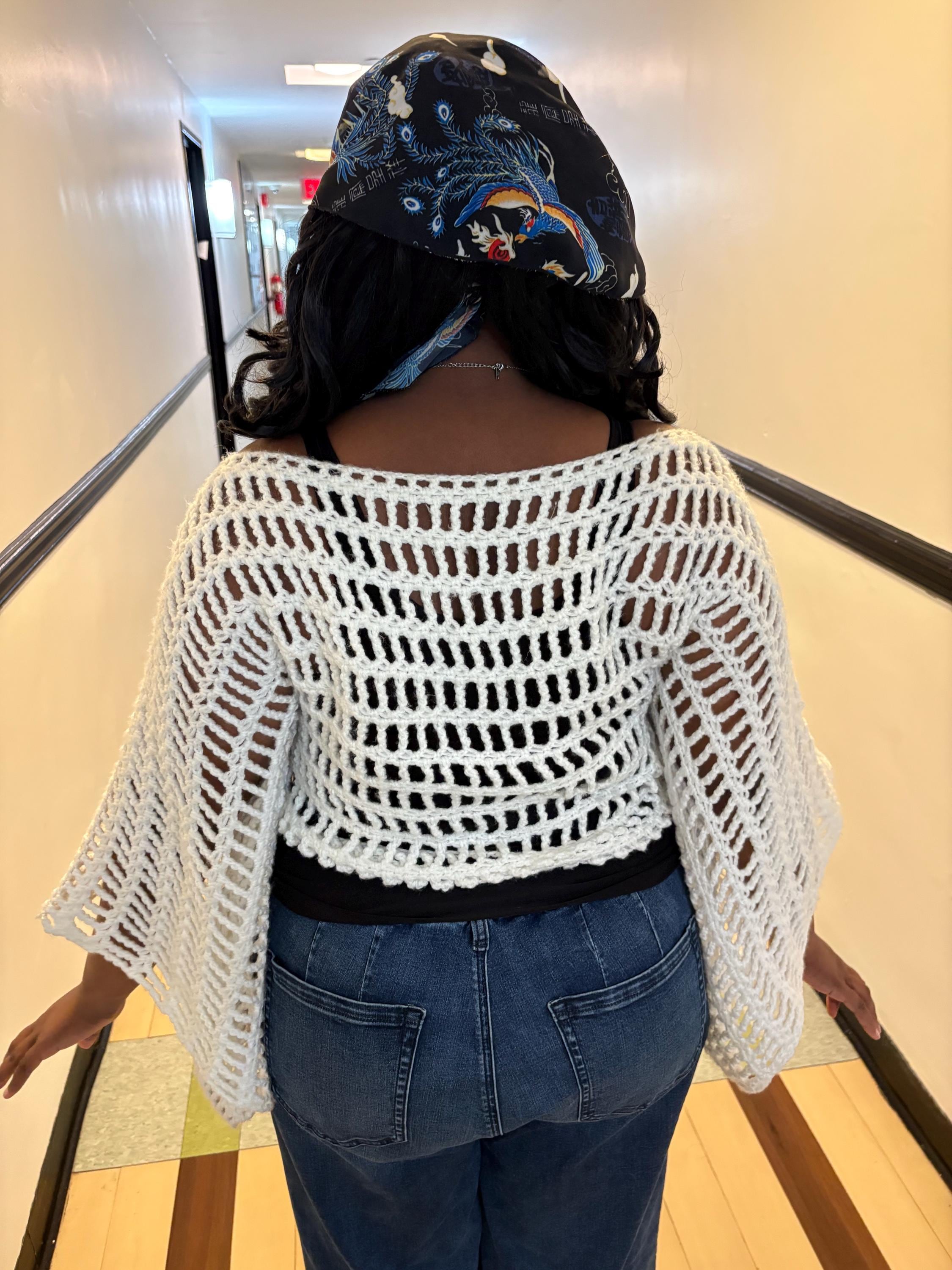 Crochet Mesh Top - Etsy