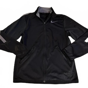 Black Nike Light Wear Gym Jacket Sportswear Exercise Medium