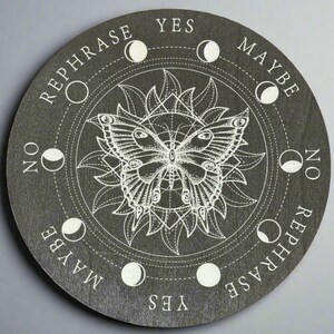 Round Pendulum Divination Board
