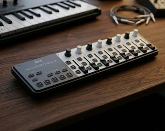Kit met beschrijfbare overlay en knoppen voor Korg nanoKONTROL2 – Betere aanpassing en zichtbaarheid