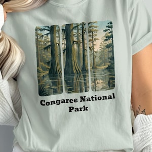 Congaree National Park Cypress Swamp T-Shirt, South Carolina Nature Apparel