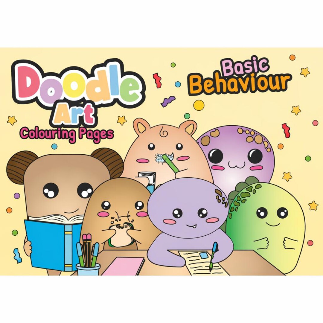 Children’s Printable Coloring Pages – Learn About Basic Behaviour | Fun ...