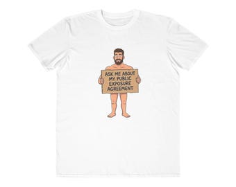 Öffentlich aussprechende Vereinbarung V1 - Naked Man Tee