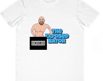 Das Ausgesetzte Bator T-Shirt | Cartoon Glatzkopf Grafik