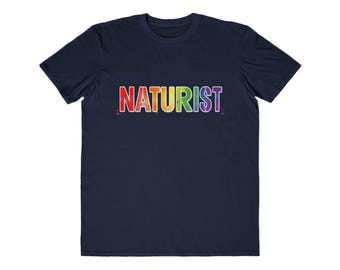 FKK-Regenbogen-Text-T-Shirt | Stolz Shirt