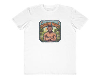 Extreme Nudist Graphic Tee V1 | Vintage Natur Illustration