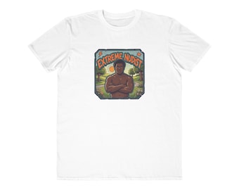 Extreme Nudist Graphic Tee V4 | Vintage Natur Illustration