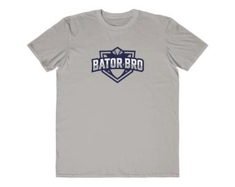 Bator Bro Shield Logo T-Shirt | Krokodil Alligator-Thema