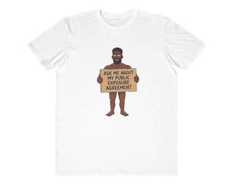 Öffentlichkeitsvereinbarung V3 - Naked Man Tee
