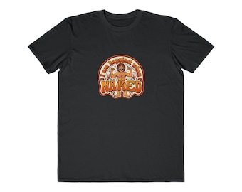 Retro Groovy Naked Graphic Tee | Vintage 70er Jahre Stil
