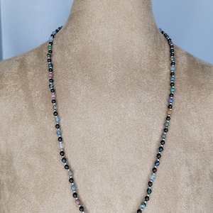 Small Indian Agate Gemstone necklace