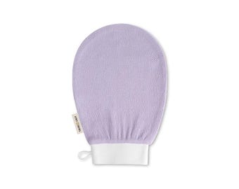 Moroccan Kessa Exfoliating Glove | Authentic Hammam Body Scrub Mitt | Body Scrub Mitt for Smooth Skin | Gentle or Firm Texture | Morako