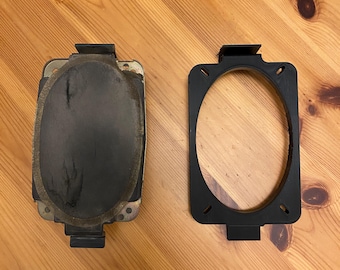 GMT800 4x6 Rear Speaker Adapter Brackets, 1999-2006 Chevy / GMC Pickup Trucks