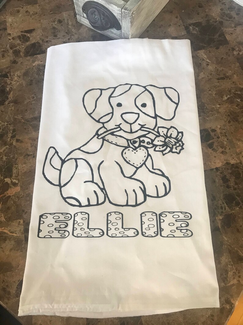 Personalized Color your Own Pillowcase Etsy