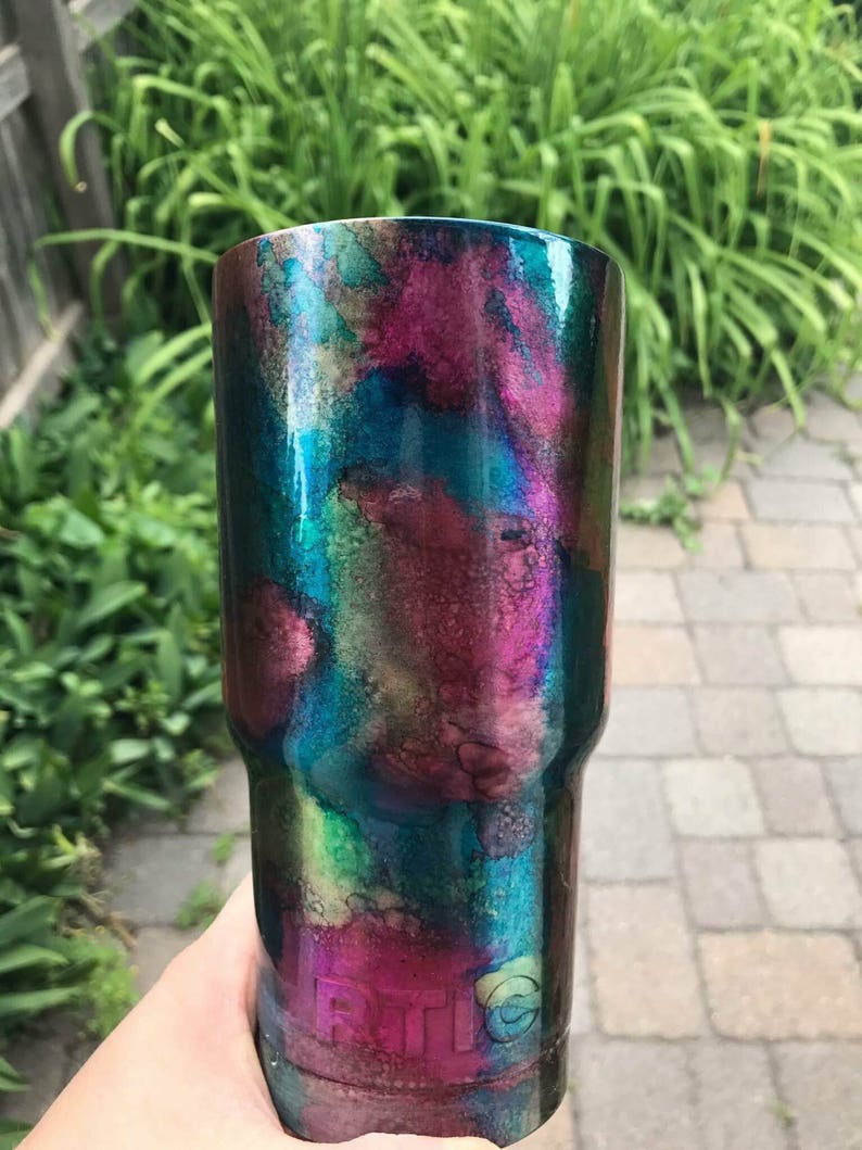 Multi Colored RTIC Hogg Powder Coated Stainless Steel Tumbler Etsy