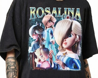 Vintage Princess Rosalina Shirt, Nintendo World Family Holiday Tee, Universal Orlando Birthday Trip, Super Mario Gift