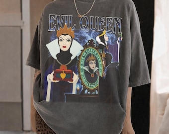 Vintage Disney Villains Evil Queen Shirt, Retro Disney Snow White Tshirt, Disney Maleficent Shirt, Bad Witches Club, Magic Kingdom Outfit