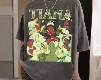 Disney Tiana Princess Shirt, Princess Tiana Flower Tea Cake Honey Shirt, The Princess And The Frog T-shirt, Disneyland Family Trip Shirt