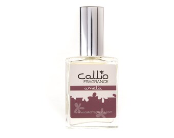 Amelia Perfume – Blackberry Rose Vanilla Scent, Fruity Floral Vegan Small Batch Fragrance