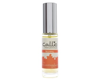 Sunny Travel Perfume: Mandarin Orange, Jasmine & Vanilla - Vegan