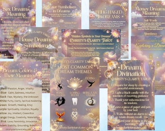 Dream Interpretation Bundle | Dream Journal, Symbols Guide, Lucid Dreaming (Digital Download)
