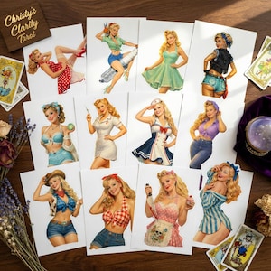 1950s pin up art - Etsy 日本