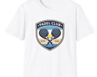 Padel T Shirt. Padel Club. Padel Player Gift. Padel Tennis Shirt. Padel Lover Tee. Padel Club Shirt .Sports Gift for Padel Players