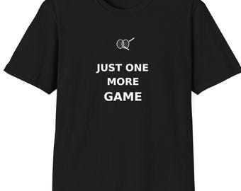 Padel T Shirt. One More Game. Padel Player Gift. Padel Tennis Shirt. Padel Lover Tee. Padel Club Shirt .Sports Gift for Padel Players