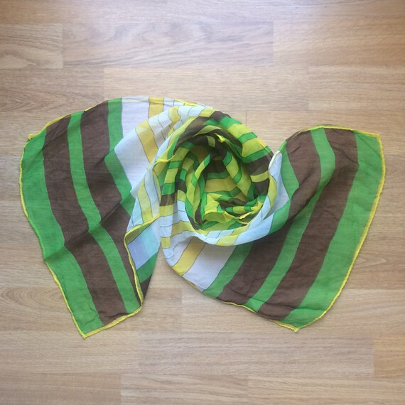 Slinky Brand Cardigan Womens M Open Front Draped Chiffon Green