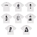 Vintage Bangtan Shirt, Retro Black & White Aesthetic Shirts
