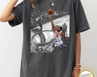 OG Anunoby Putback Comfort Colors Shirt, New York Basketball Fan Tee, Sports Fan Graphic T-Shirt