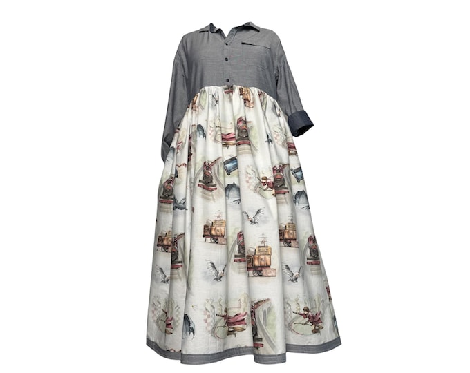 Size 24 Upcycled Harry Potter Dress